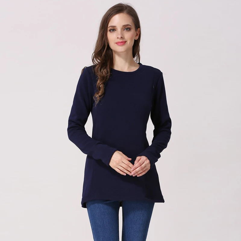Winter Fleece Nursing Hoodie