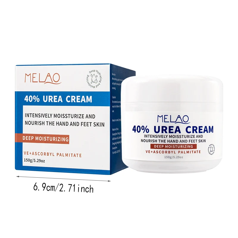 5.29 oz 40% Urea Cream, Multi-Purpose Moisturizer for Hands, Heels, Elbows and Knees - For All Skin Types 5
