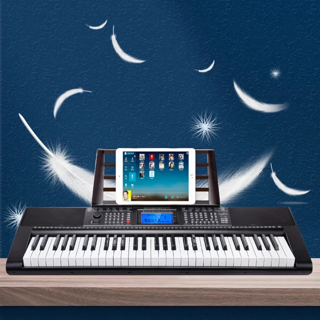Midi Controller Musical Children Professional Electronic Piano Keyboard 61  Keys Portable Piano Infantil Musical Instruments - Electronic Organ -  AliExpress
