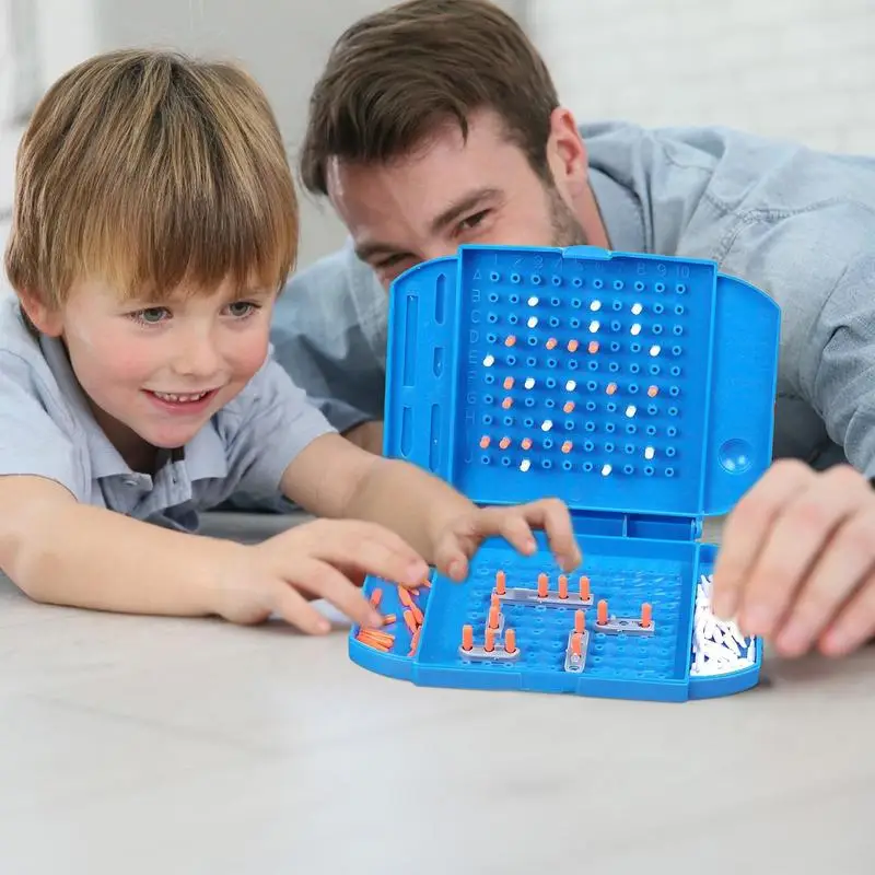 The Sea Ship Battle Strategy Board Game Battle Ship Sea Puzzle Table Board Game Parent Child Interactive Party Toy