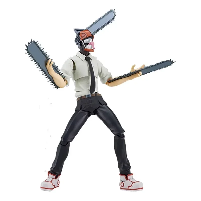In Magazzino Original Max Factory Figma 586 Denji Animation Character Model Action Toys Regali 15Cm