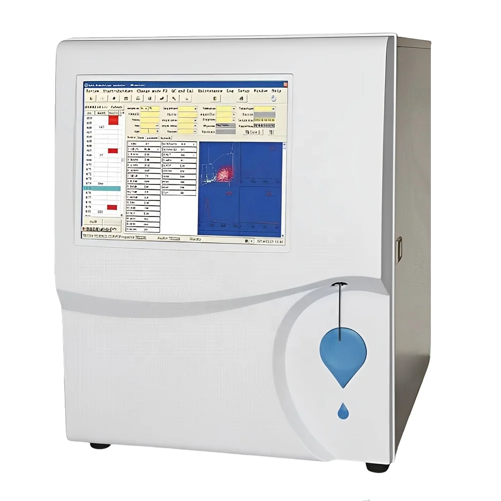 Cbc Test Machine Hemat Ology Analyzer 5 Part Automatic Hemogram Hemat Ology Analyzer Cbc Machine For Dog