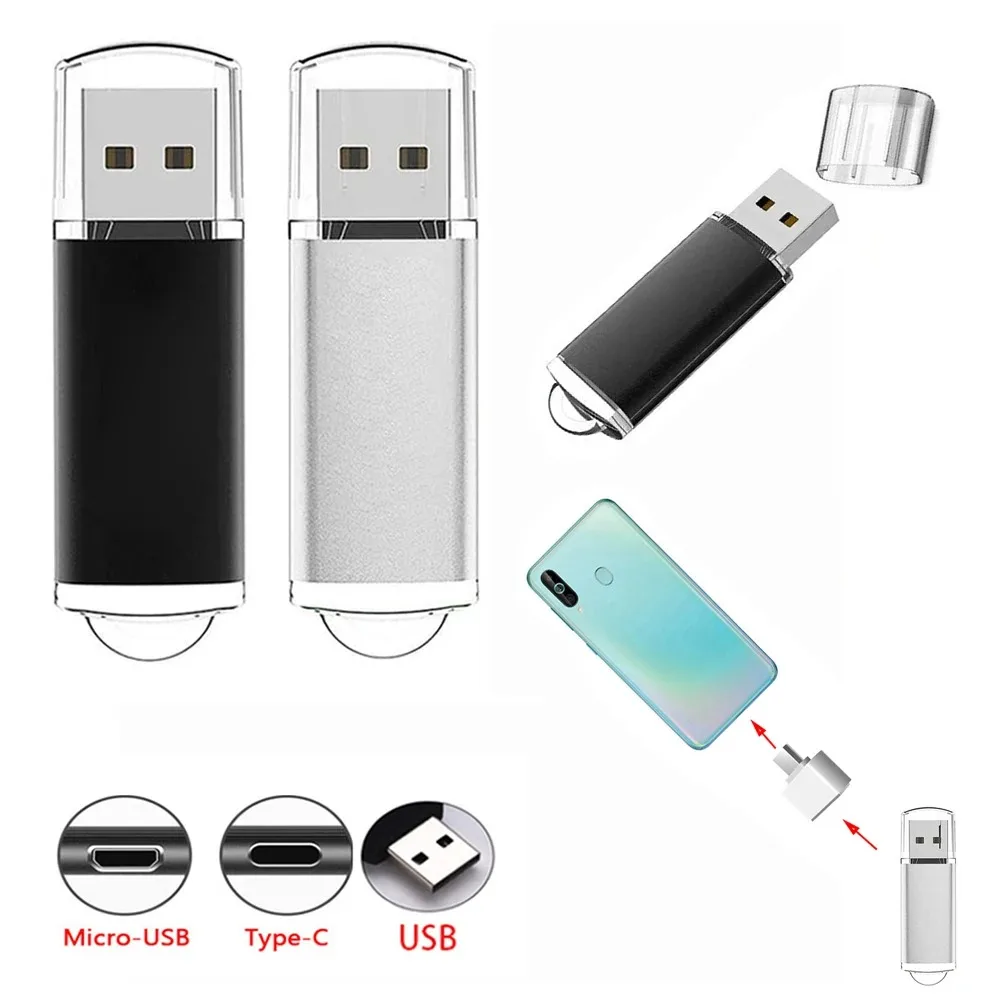 

USB Flash Drive Zinc Alloy Metal High Speed USB 2.0 Pendrive 2GB 4GB 8GB 128M 512M Super Tiny Pen Drive Memory Stick