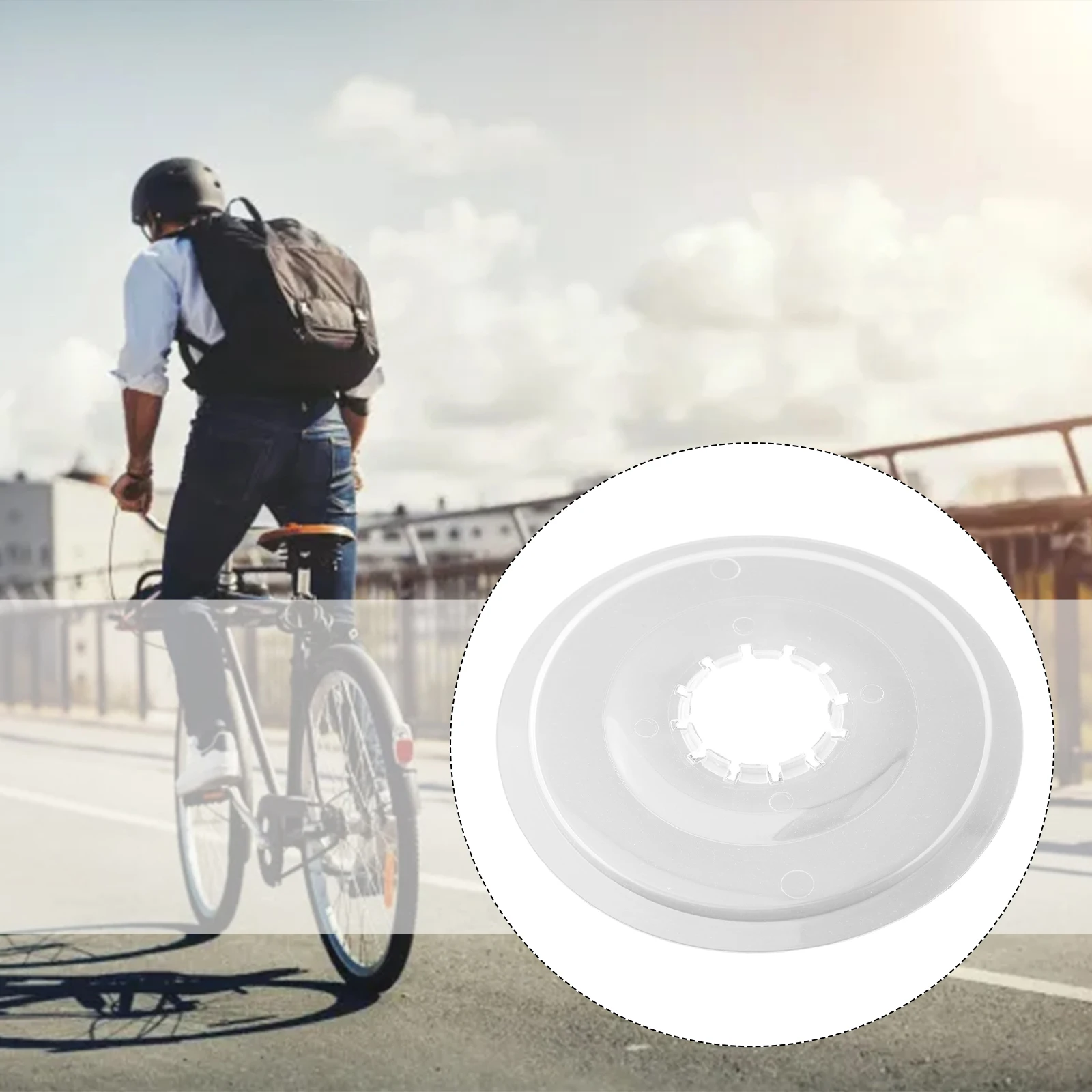 

ABS Plastic Bicycle Cassette Freewheel Protection Cover Prevents Chain From Moving To Spokes Mountain Road Bike Accessories