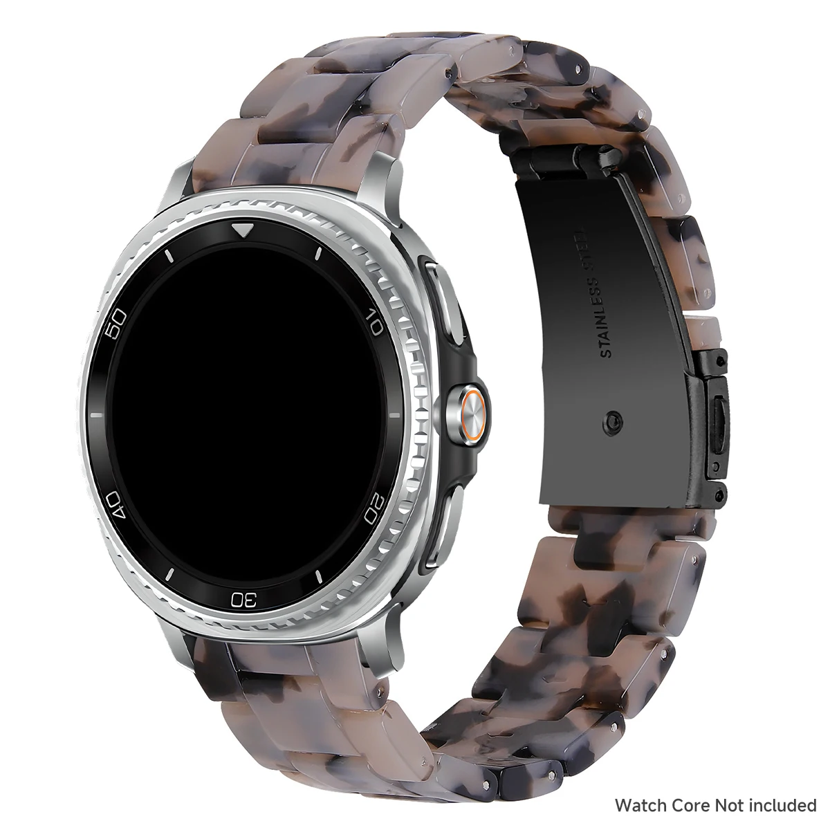 Luxury Transparent Resin Strap - Premium Link Bracelet