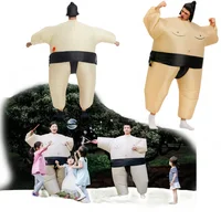 Inflatable Sumo Costume Toy Party Role Play Dress Up Funny Fighter Costumes Suit Disfraz Halloween Adult Cosplay Costumes Prop 1