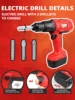 Kids Tool Set Pretend Play Construction Toys With Toolbox Kids Tools With Electronic Toys Drill Bits Construction Accessories 3