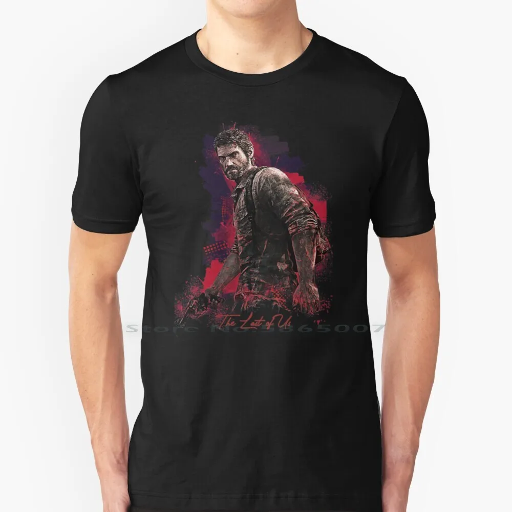 Футболка Joel The Last Of Us 100% хлопок светлячок Джоель Элли последняя из нас 2 осталось