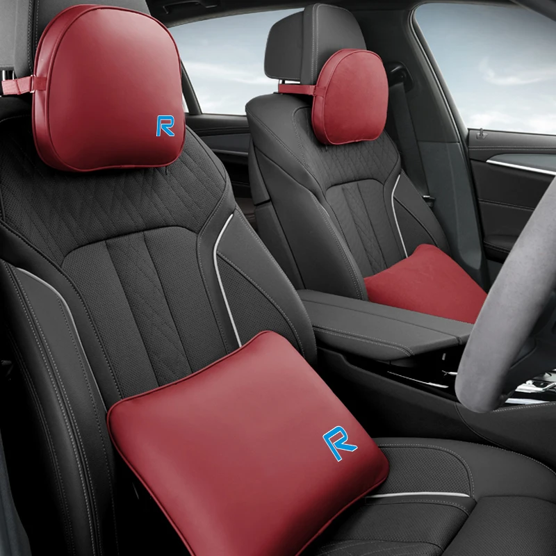 자동차 좌석 목 베개 메모리 코튼 요추 지지대, 볼보 R AWD C30 C70 S60 S80 S90 T6 V40 V50 V60 V70 V90 XC40 XC60 XC70 XC90