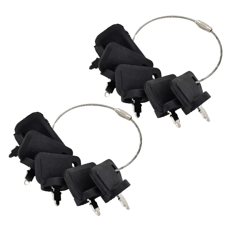 10 PCS Ignition Switch Key 63-8360 103-2106 1-603511 62-7770 Compatible with Toro TimeCutter Zero Turn 4225 5060 SS3200 SS3216
