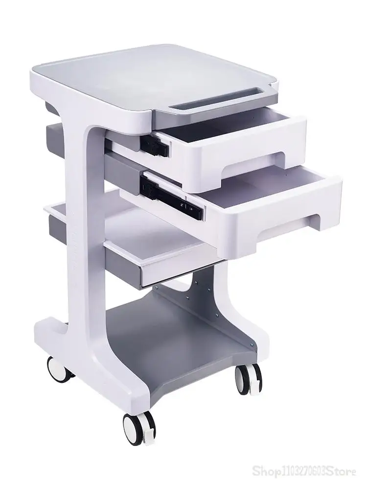 The same high-end beauty salon special trolley shelf small bubble instrument car mobile drawer