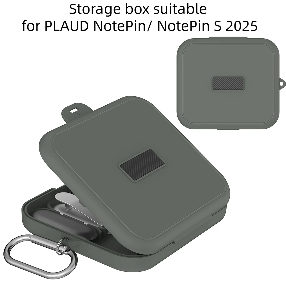 PLAUD NotePin/NotePin S 2025 보관함에 적합한 방진, 충격 방지 및 낙하 방지 보관 액세서리