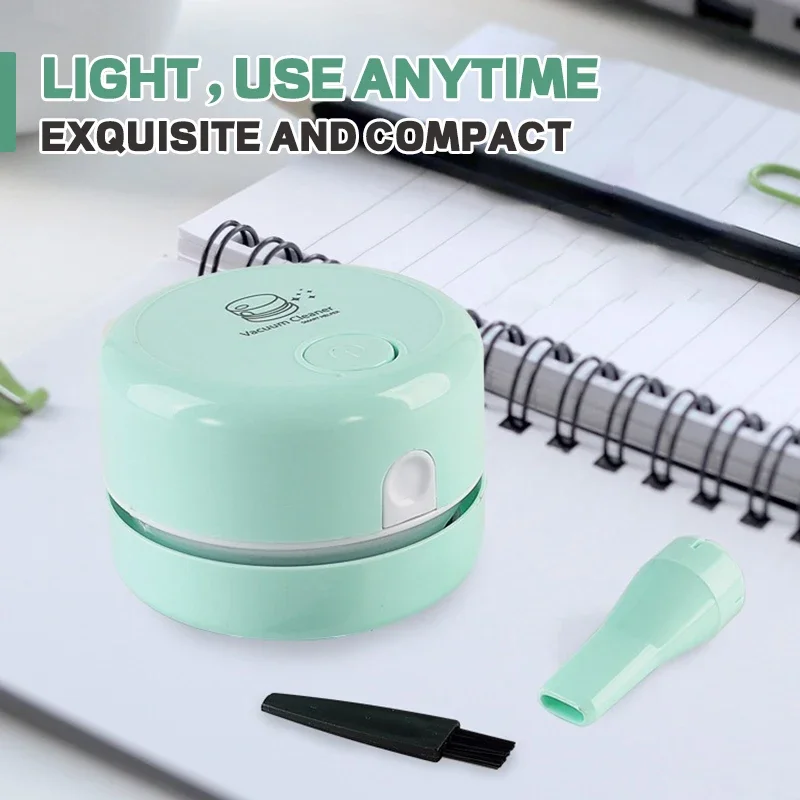 Mini Desktop Vacuum Cleaner Silent Cleaner Office Desk Study Desk Cleaning Expert Student Exquisite Gift Mini Vacuum Cleaner 5