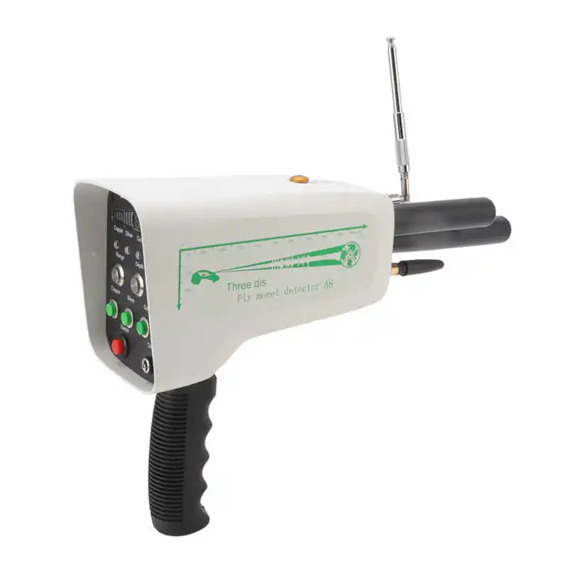 Metal Detector Device 30m Depth 1000m Range A8 Display Protection Handheld Metal Detector for Outdoor 100‑240V