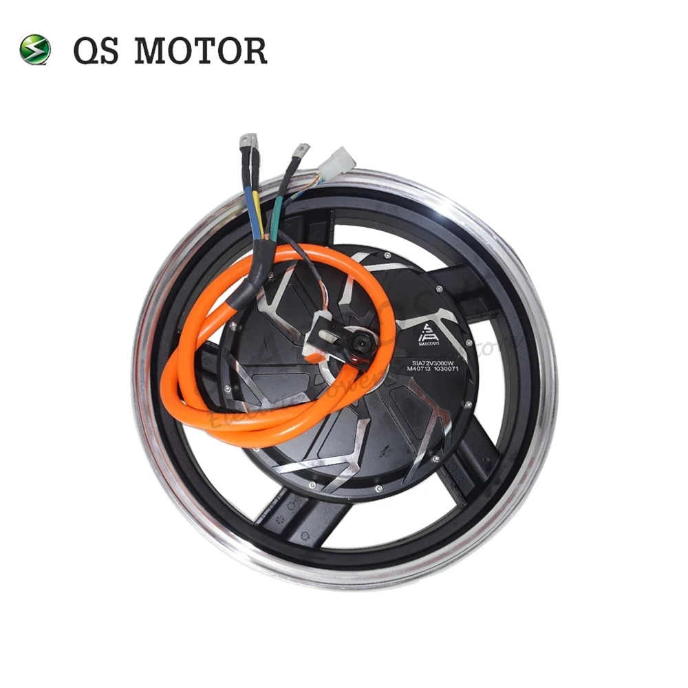 

QS Motor 16*3.5inch 2000W 260 V3 Hot Sale BLDC In-wheel Motor Dual Shaft Hub Motor for Electric Scooter/ E-motorcycle