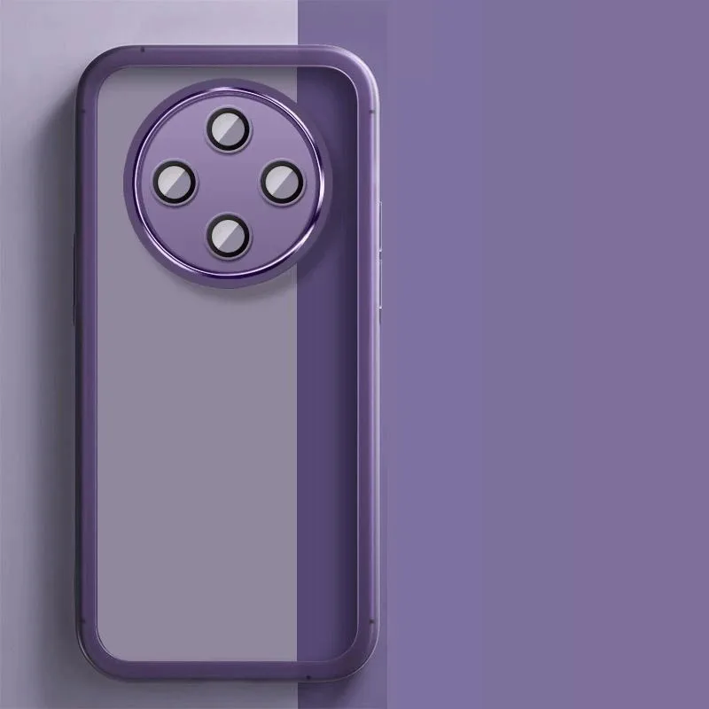 Enhanced Shockproof Silicone Back Cover with Plating Finish