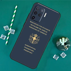 Custodia per telefono design della bandiera greca