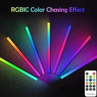 5V USB RGB LED Light Bar 1 2 PCS Lamp Bluetooth App Control Music Sync 20key Remote with Timer for Home Party Lighting 3