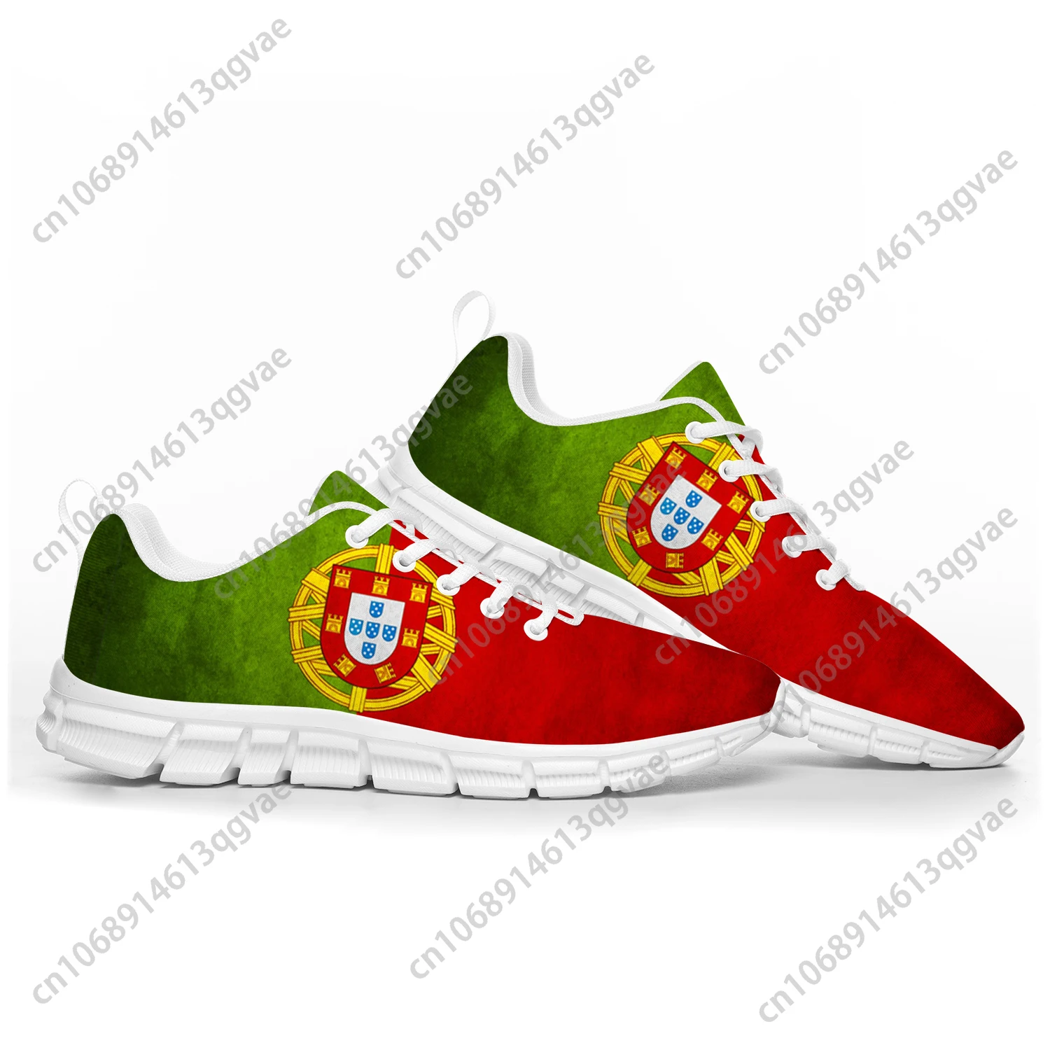 Portugal Flag Sports Shoes Mens Womens Teenager Kids Children Sneakers Portugal Casual Custom High Quality Couple Shoes