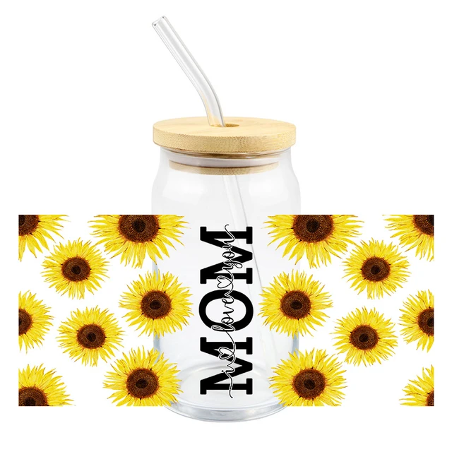 LUX SMILEY LV INSPIRED- DECAL-UV DTF CUP WRAP – MarCourt Transfers