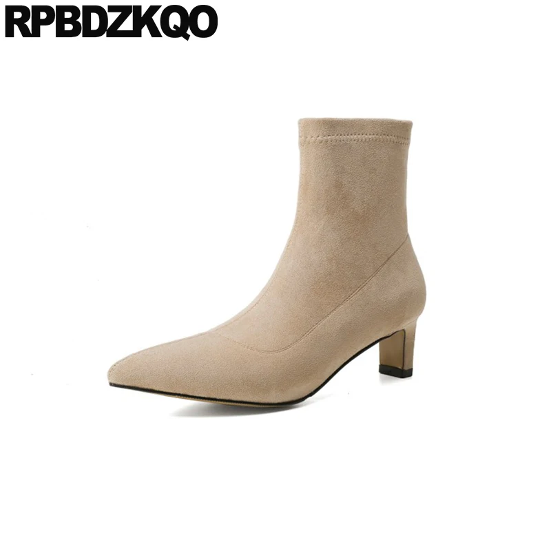 Booties Lycra Sock Chunky Elastic 2022 