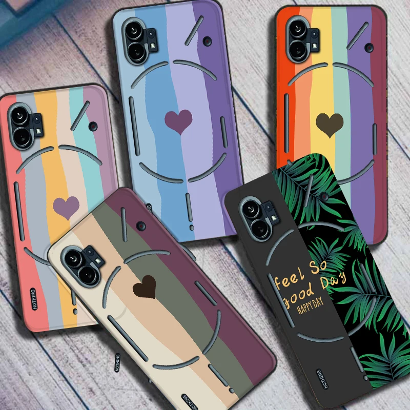 Case For Nothing Phone 1 Soft Back Cover For Nothing Phone One Phone Cases Bumpers TPU Protective Fundas