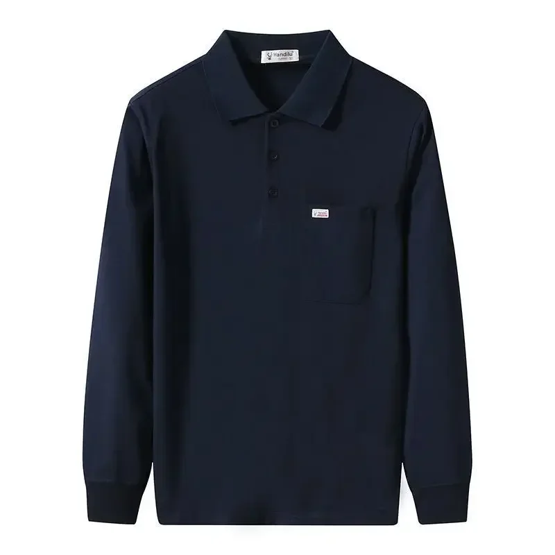 thumbnail image 1 of Tops Bolsillo Ropa Masculina Camisetas Polo Holgadas Rojas para Hombres Jersey Estético Venta Manga Larga A Granel Nuevo Tamaño S Y2k Alta Marca Xl A, 1 of 5