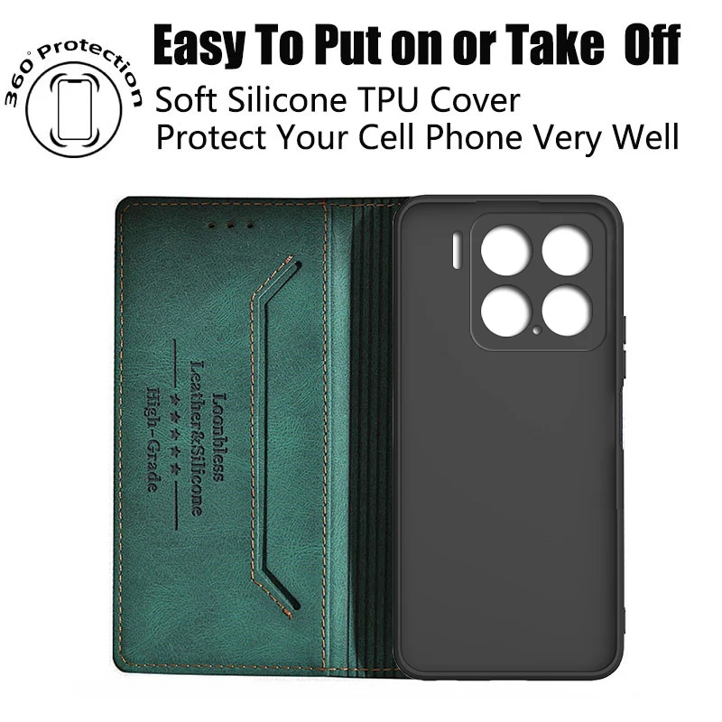 Wallet Case For Xiaomi 15 Ultra, Premium Genuine