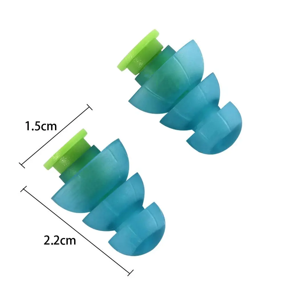 Enhanced Noise-Cancelling Silicone Ear Plugs