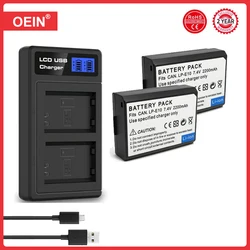 4-Pack Rechargeable Digital Camera Batteries (2 Battery Lcd)