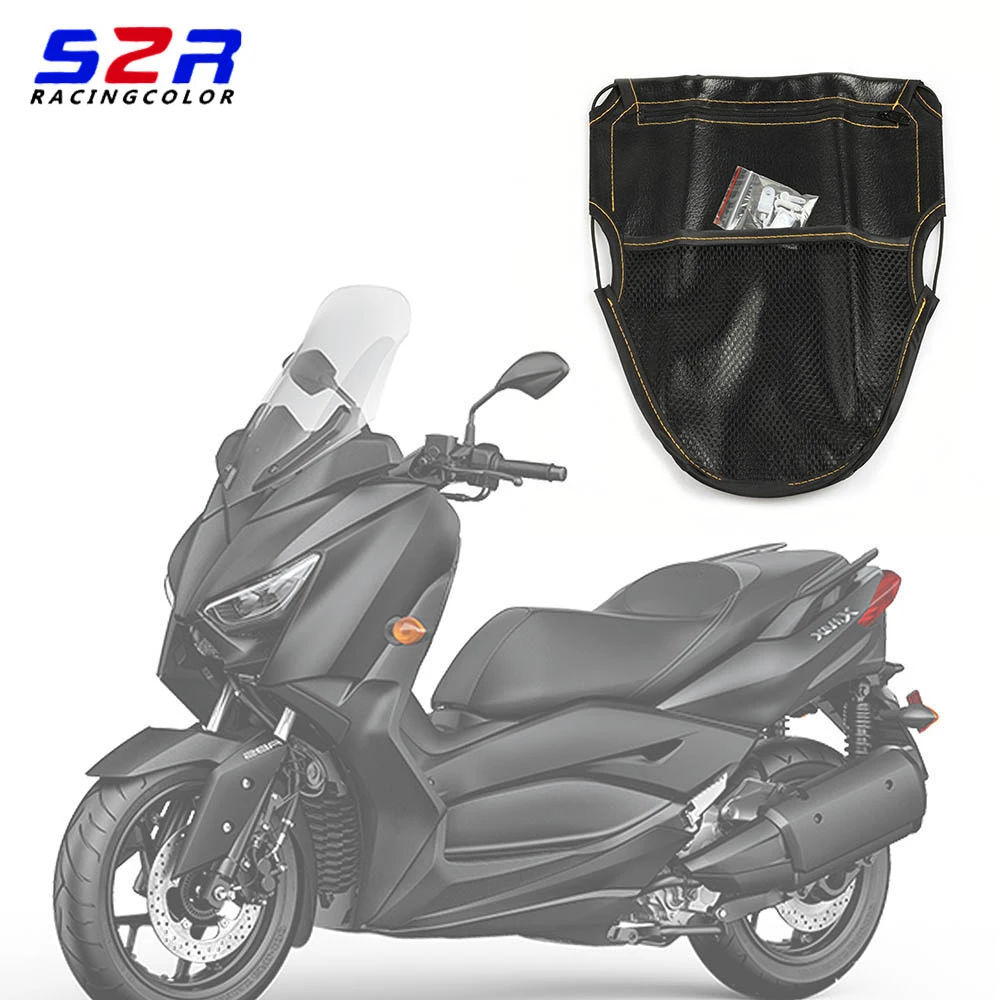 Scooter Trunk Grid Pocket For Yamaha Aerox Nvx 155 Nmax Xmax 300 400 Zuma  125 Electric Universal Seat Storage Mesh Net Bag - Motorcycle Trunk -  AliExpress