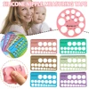 Silicone Double Sides Nipple Measuring Ruler Tool Efficient Breast Pump Feeding Supply Breastpump Accessories for New Mothe Baby 1