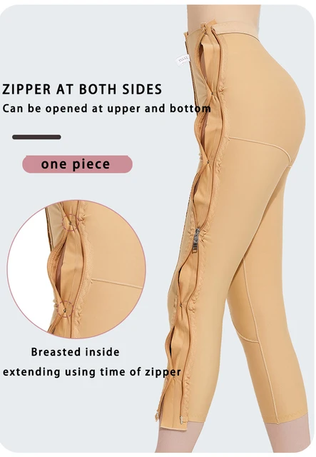 Wemen Ankle Length Body Shaper Tights Post Surgery Clothing Shapewear Pants  Thigh Control Compression Stretch Underwear Spandex - AliExpress