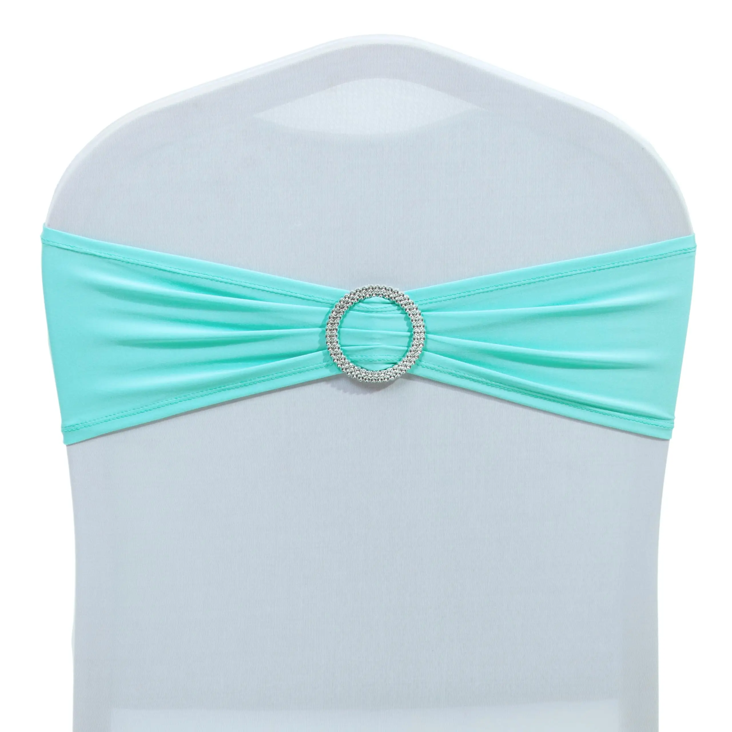 

Pack of 25 Spandex Chair Sashes Bow sash Premium Stretch Chair Cover Band with Buckle Slider Elastic Chair Ties for Wedding