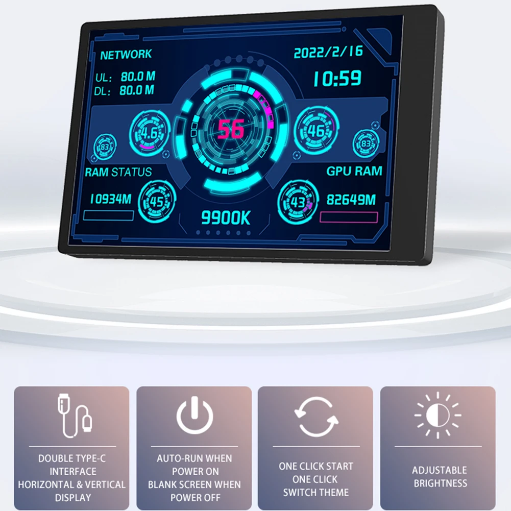 3.5 ġ IPS  USB cŸ  ȭ ǻ  CPU GPU RAM HDD USB ÷, Ӱ AIDA64 ̴ ITX ̽