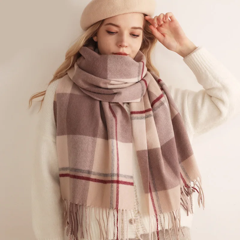 Écharpe Femme Cachemire Hiver Chaud, Pashmina Châle Grandes Femmes