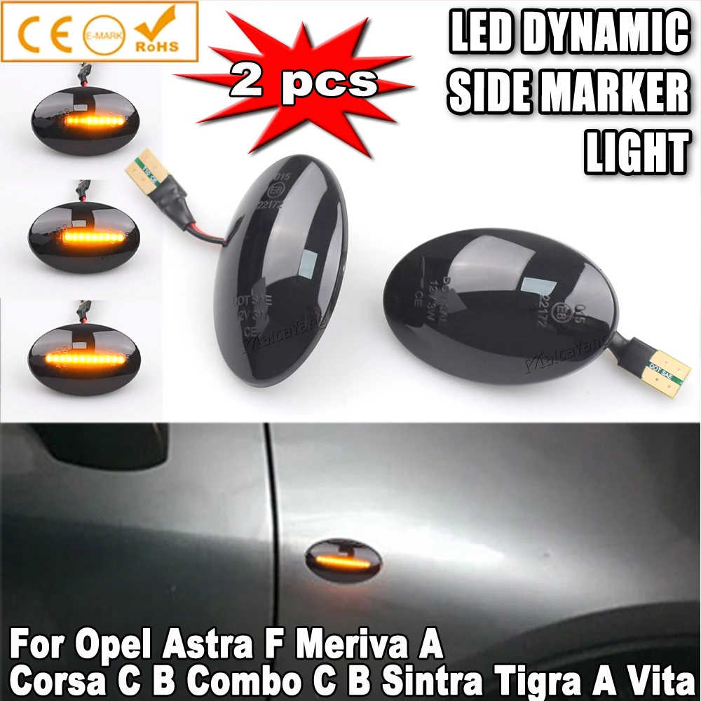 Indicatore laterale per Opel Corsa B 1996-1997 - lampeggiante