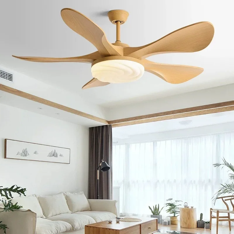 LED Ceiling Fan Light 58Inch Modern 96W Strong Winds Restaurant Living Room Household Electric Fan Mute With Lamp Ceiling Fan