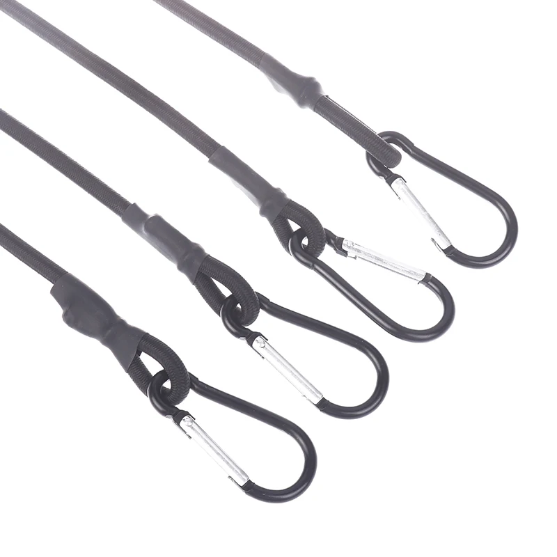 Car Luggage Roof Rack Strap Hooks 30/60/90/120cm Stretch Elastic Bungee Cords With Hooks Lightweight Bikes Rope Tie Accessories