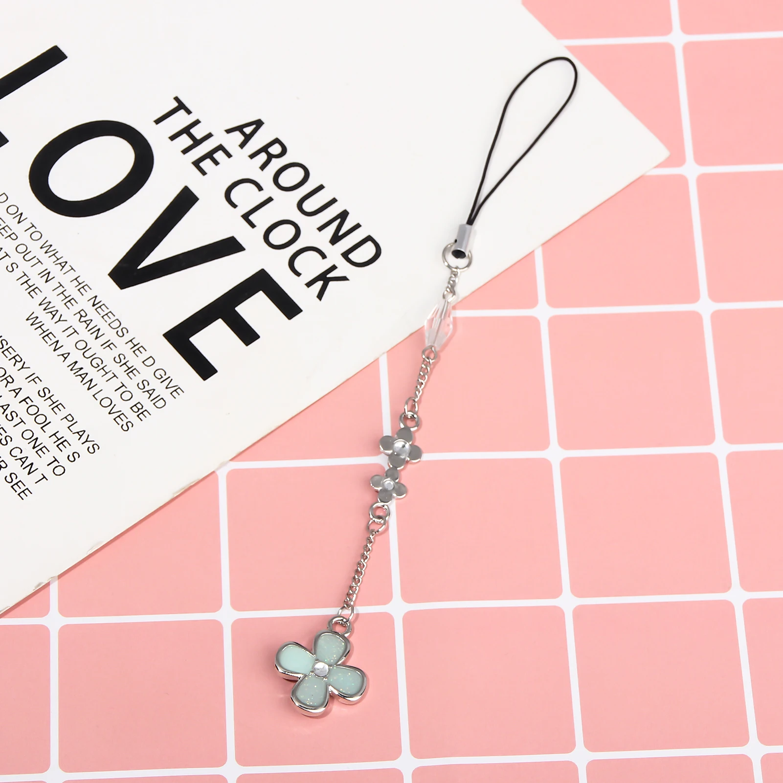 Kimi Ni Todoke Anime Keychain - Kuronuma Sawako & Kazehaya Shouta Cosplay Flower Pendant