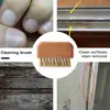 Bristle Nail Brush Solid Wood Gentle Cleaning Tool Removes Stains Convenient Nail Cleaning Brush for Hands Nails 4