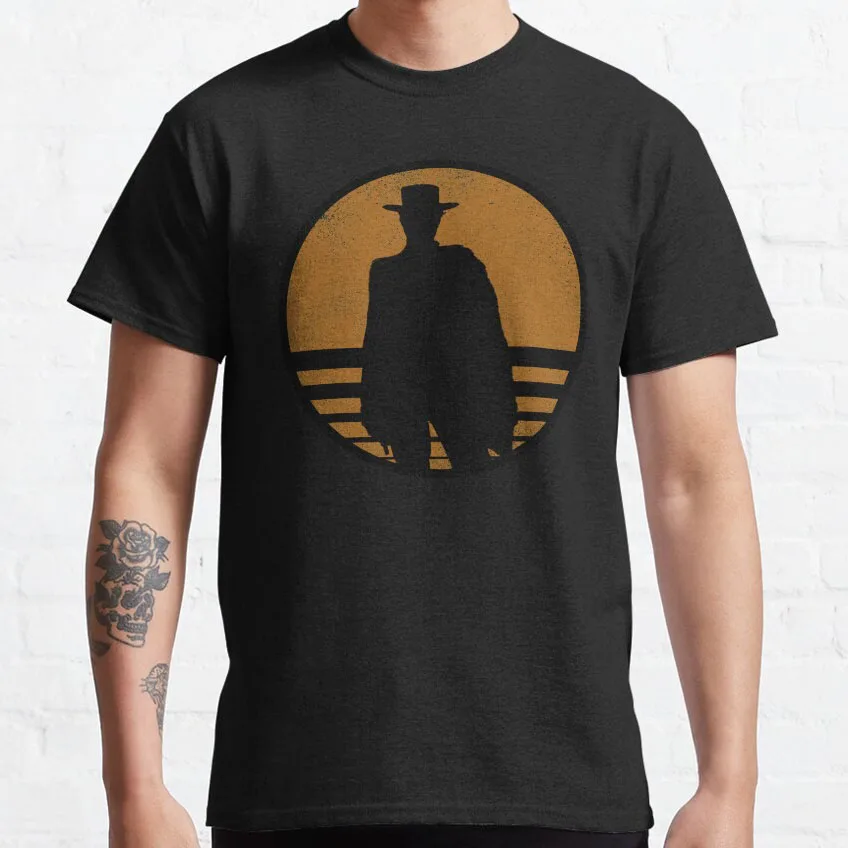 Blondie Spaghetti Western Cowboy Film The Good The Bad and The Ugly Clint Eastwood Grafik-T-Shirts 100 % Baumwolle, große Oberteile