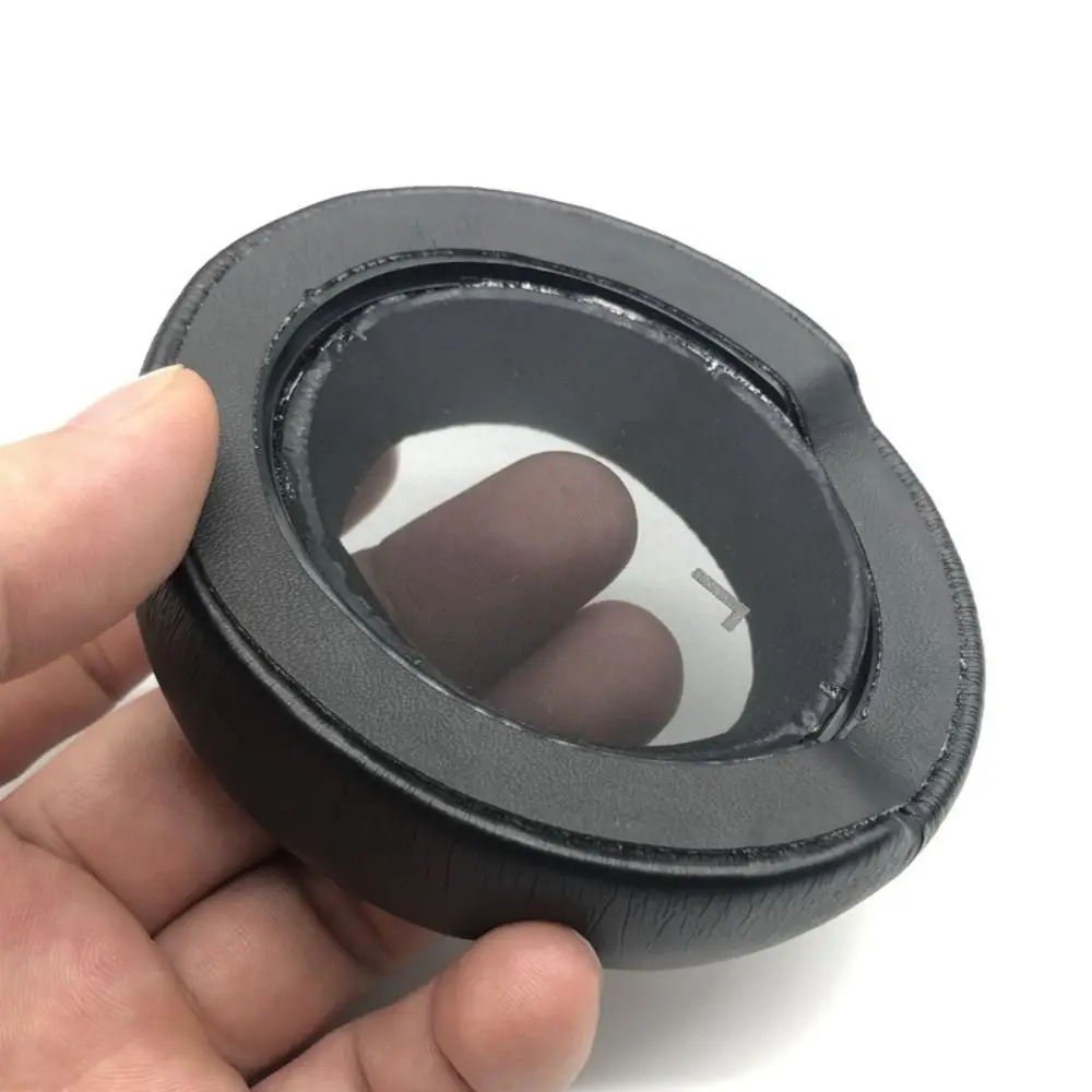 1 Pair Sponge Cushion Replacement Earpads Soft Black Wireless Headset Pad Protein Leather for JBL Club 700BT 950NC 900