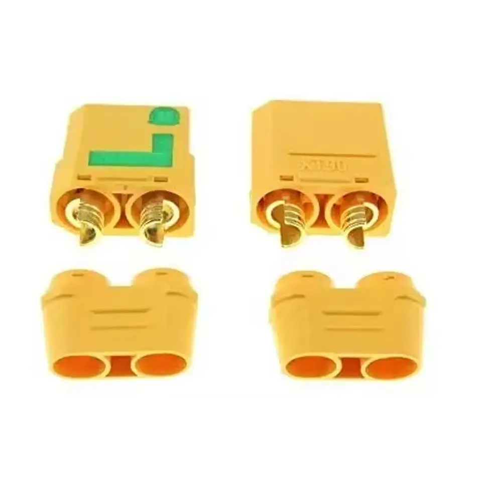 10 Pairs Amass XT90S XT90-S XT90 Connector Anti-Spark Male Female Connector for Battery, ESC and Charger Lead image 2