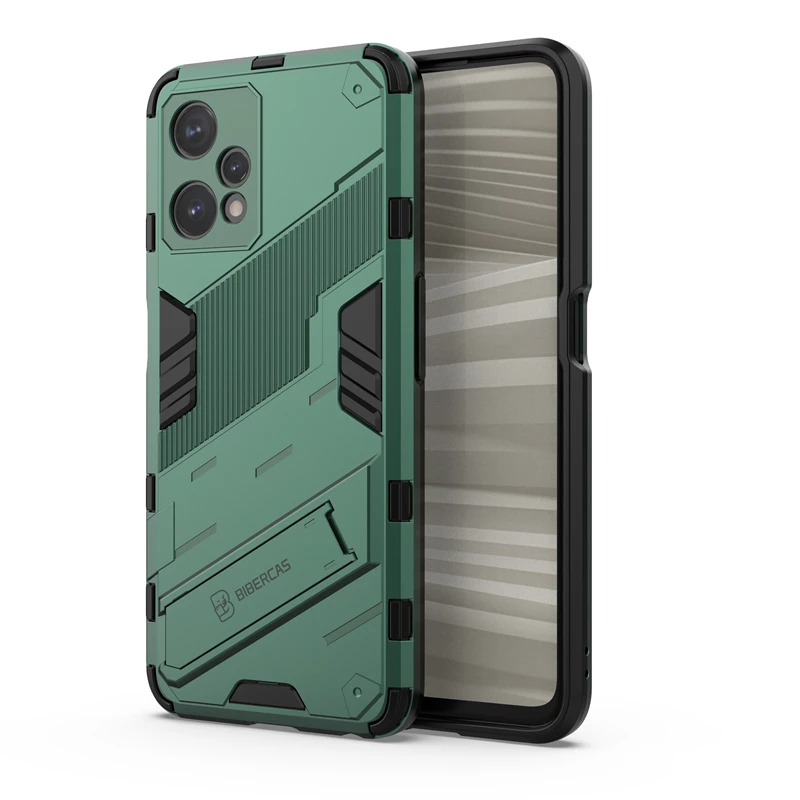 Enhanced Dual-Layer Armor Phone Holder Case with Anti-Knock Protection