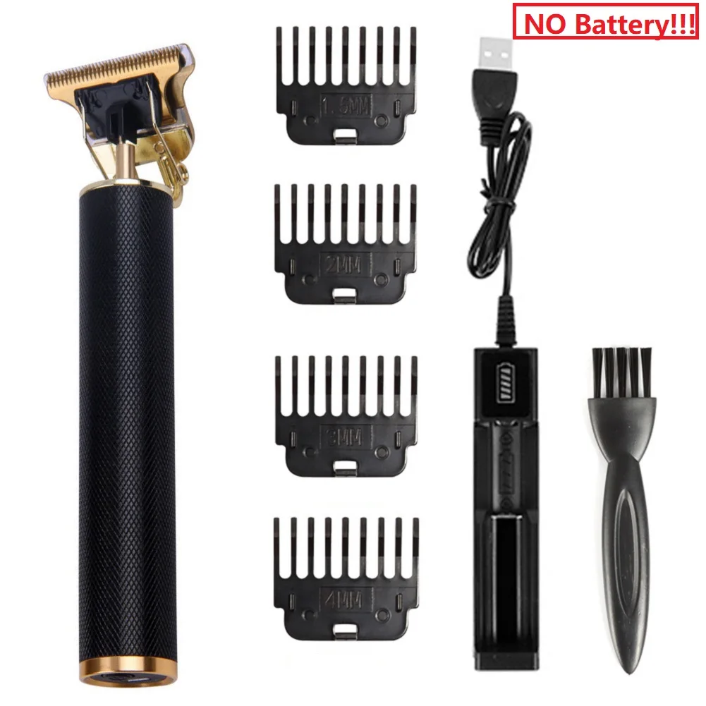 Hair Clipper Hair Trimmer USB T9 Men Electric Professional Barber Shaver Beard Cordless T-Outline