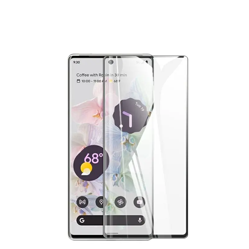 Vetro A Copertura Totale Per Google Pixel 6A Vetro Temperato Pixel 6A 6 7 Pro Protezione Dello Schermo Pellicola Protettiva Per Lenti Del Telefono Pix