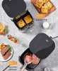 Bake air fryer. New. Home multi-function. Large capacity. Integrated. Automatic. Visual electric oven. 3