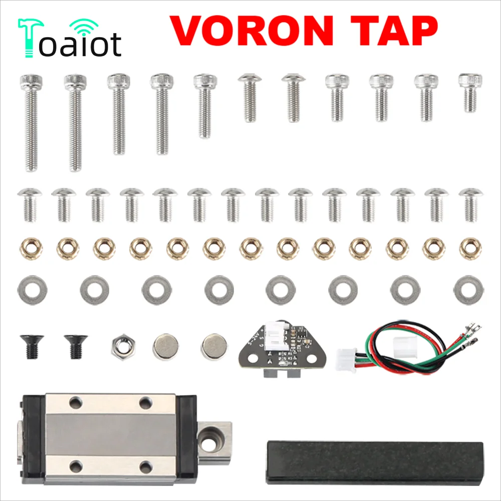 Toaiot Voron Tap Kit RC8 V1/V2OptoTap PCB V1 with OPB Sensor for Voron V2 Trident MGN9 Rail Carriage Impressora 3D Printer Parts