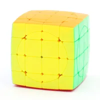 sengso Circular 4x4x4 Cube II 2.0 Crazy Strange-Shape Magic Cube Twisty Puzzle Stickerless Children Kids Adult Intelligence Toy 2